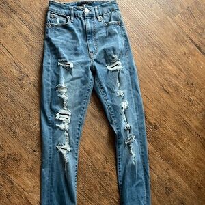 Aero ripped jeans